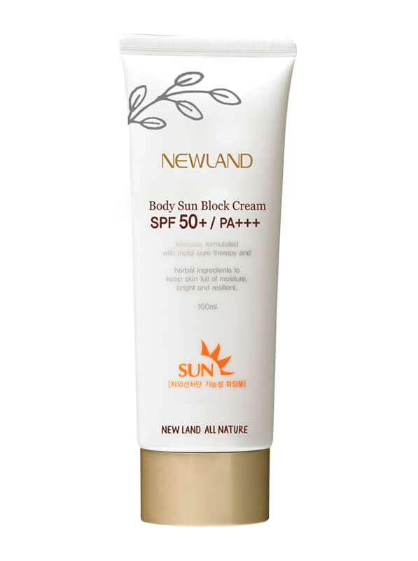 Kem chống nắng Newland Body Sun Block Cream SPF 50+ / PA +++ (Dành cho body)